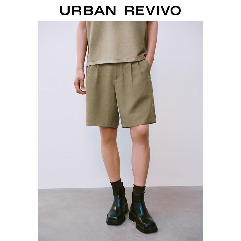 UR Men s Elastic Waist Casual Shorts UMF650063 31