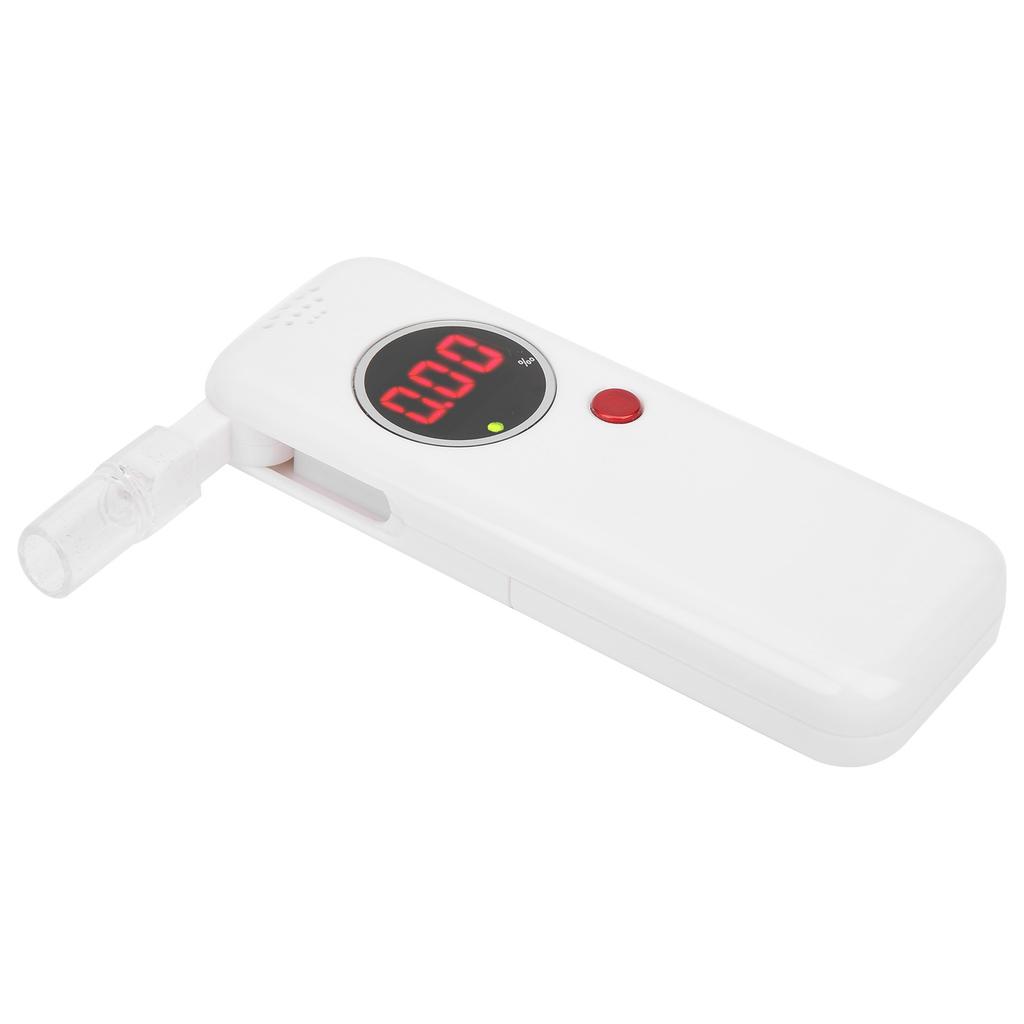Digital Breath Tester LCD Display Drunk Driving Analyzer Test Tool WCelsiusBlow Tube