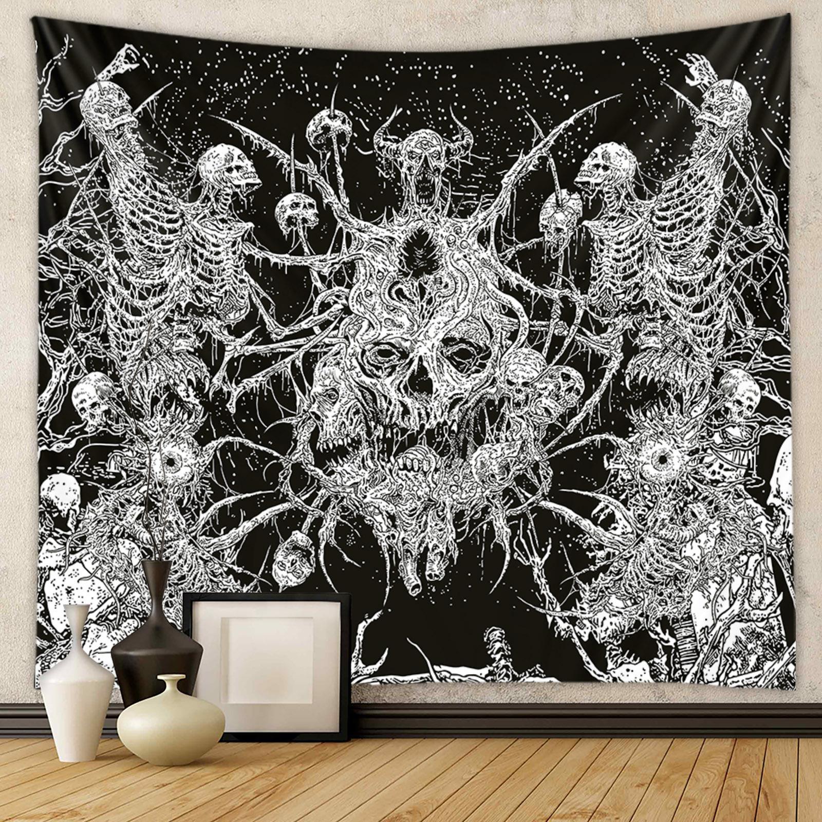 

Богемный гобелен на стену - Декоративный тканевый гобелен для домашнего декора, Бохо настенное искусство и гобеленовый декор 100X150CM