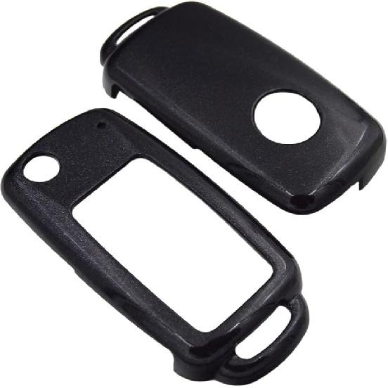 Rmote Key Fob Cover Case for Volkswagen VW Passat CC Tiguan Touareg Eos Golf GTI Jetta Beetle Rabbit 3 Buttons Fold Flip Key
