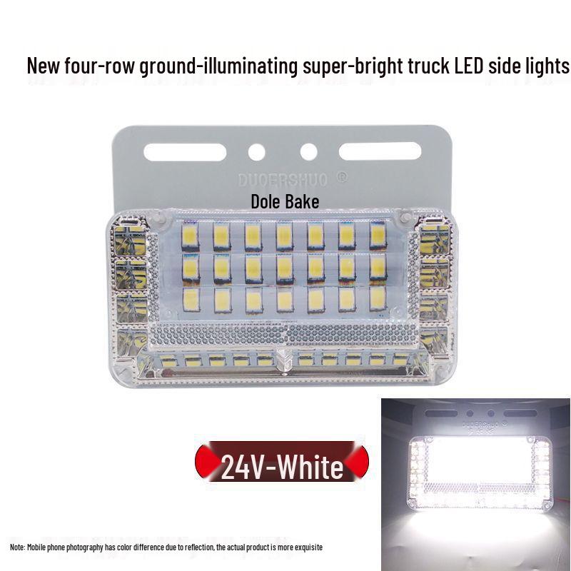 Super Bright 24V LED Truck Marker & Side Waist Lights