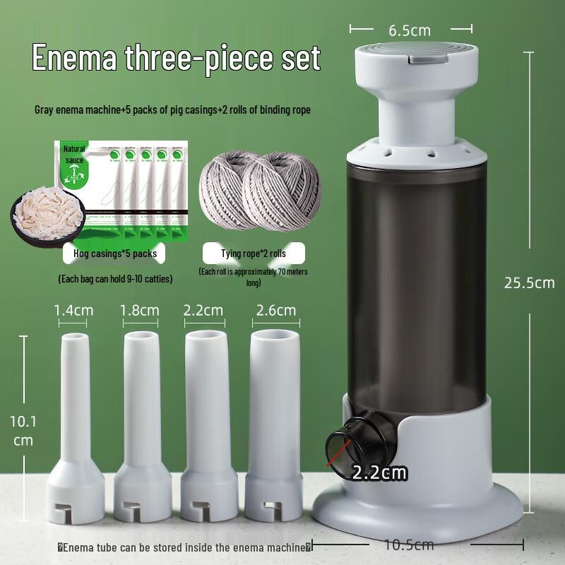 Manual Press Sausage Stuffer Kit