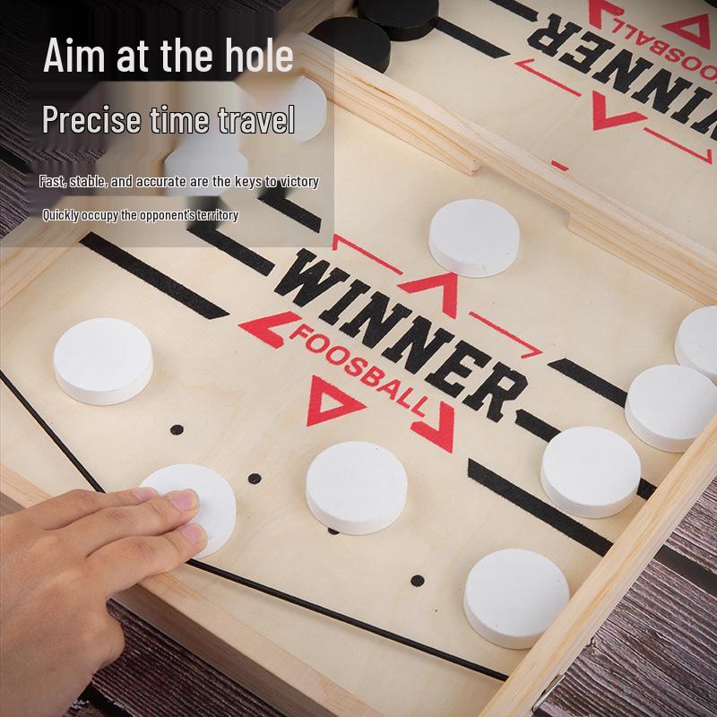 Douyin Holz Hüpfschach: Interaktives Tischspiel für Eltern und Kinder mit perlenartiger Hüpfaktion