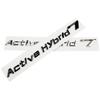 3D ABS Active hybrid 3 5 7 Car Tail Trunk Labels Emblem Badge Stickers