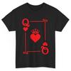 Queen Hearts Card Costume Playing Cards of T Shirt