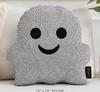 Decorative Ghost Shaped Throw Pillow Soft Plush Cushion for Home Sofa Bedroom Living Room Seasonal Holiday Decoration