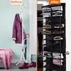 26 Layer Over The Door Shoe Shelves Large Shoe Hanger Door Hanging Storage Space Organizer Rack Wall Storage Bag Closet Holder