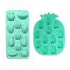 Fruit Shaped Ice Molds Tray Set, Pineapple Silicone Molds for Cocktails Ice, Jelly, Chocolate and Party Dessert Prep
