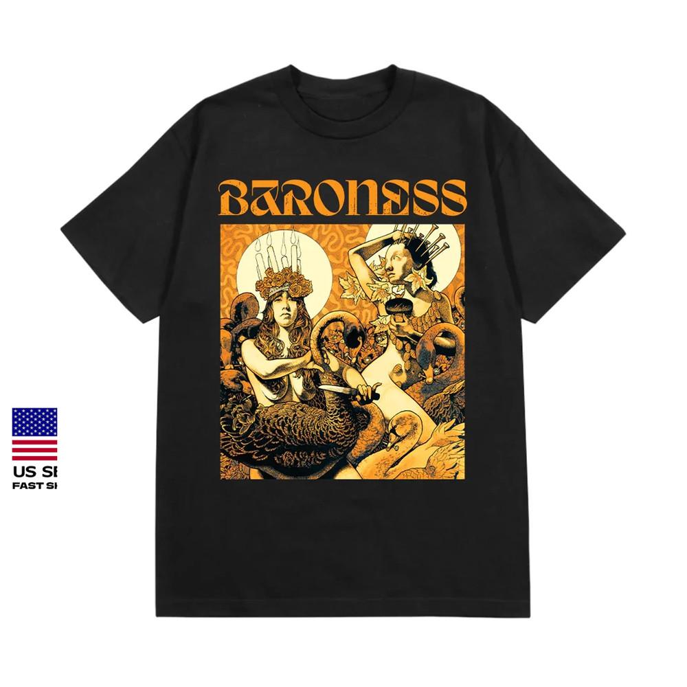 

New Hot Baroness band artwork black UNISEX All sizes S to 45Xl XA753 Unisex T-Shirt M