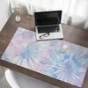 Modern Protective Mouse Pad Floral Watercolor Pattern 120X60 Cm