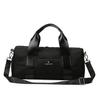 Dry and wet separation yoga fitness bag for women, cylindrical handbag for short trips, with separate shoe compartment, lightweight storage bag