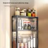 Dustproof Wall-Mounted Storage Shelf with Door