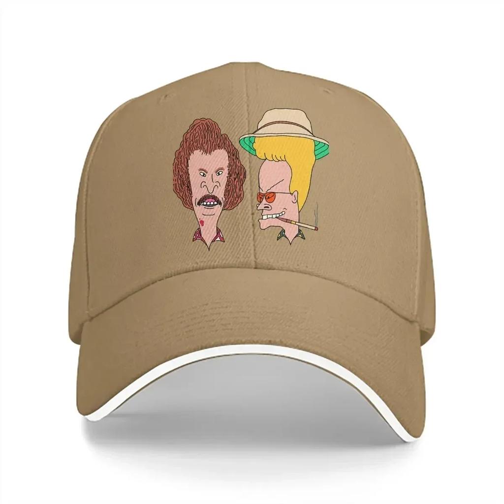 Multicolor Hat Peaked Unisex Cap In the Style of Fear and Loathing In Las Vegas Beavis and Butthead Casual Visor Protection Hats