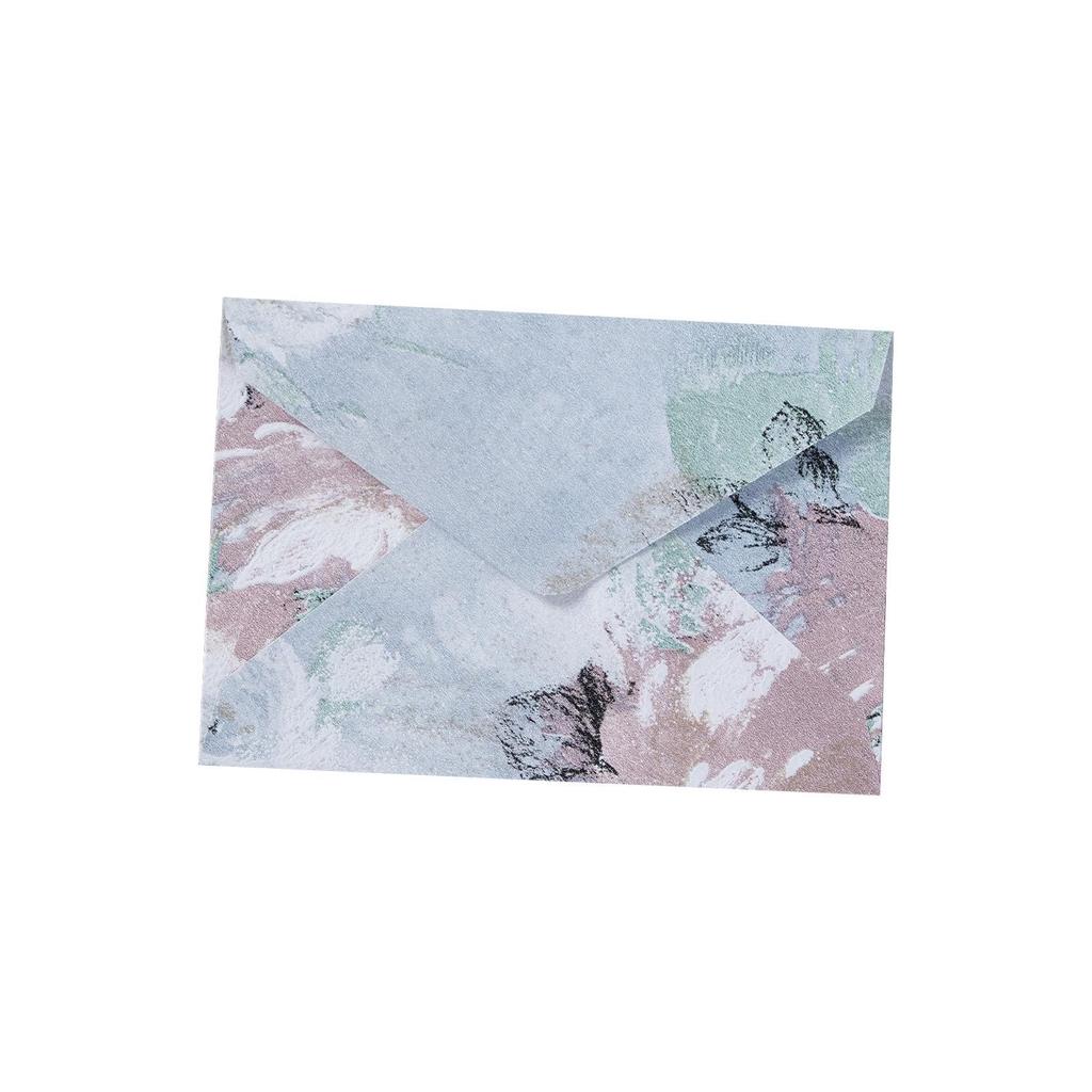 Retro Floral Embossed 3D Envelope & Letter Paper Set