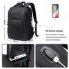 Bange Men's Backpack: Large Capacity, Breathable, Casual Laptop Bag with USB for Students