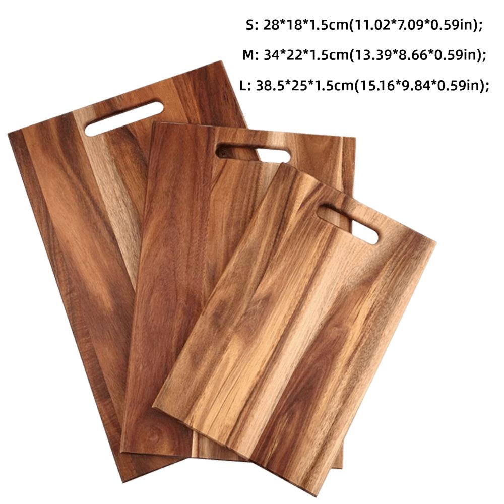 Rectangle Cutting Boards Natural Color Chopping Block Kitchen Chopping Board Outdoor Picnic