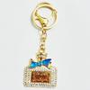 Radiant Bow Perfume Bottle Keychain & Elegant Bag Pendant Gift