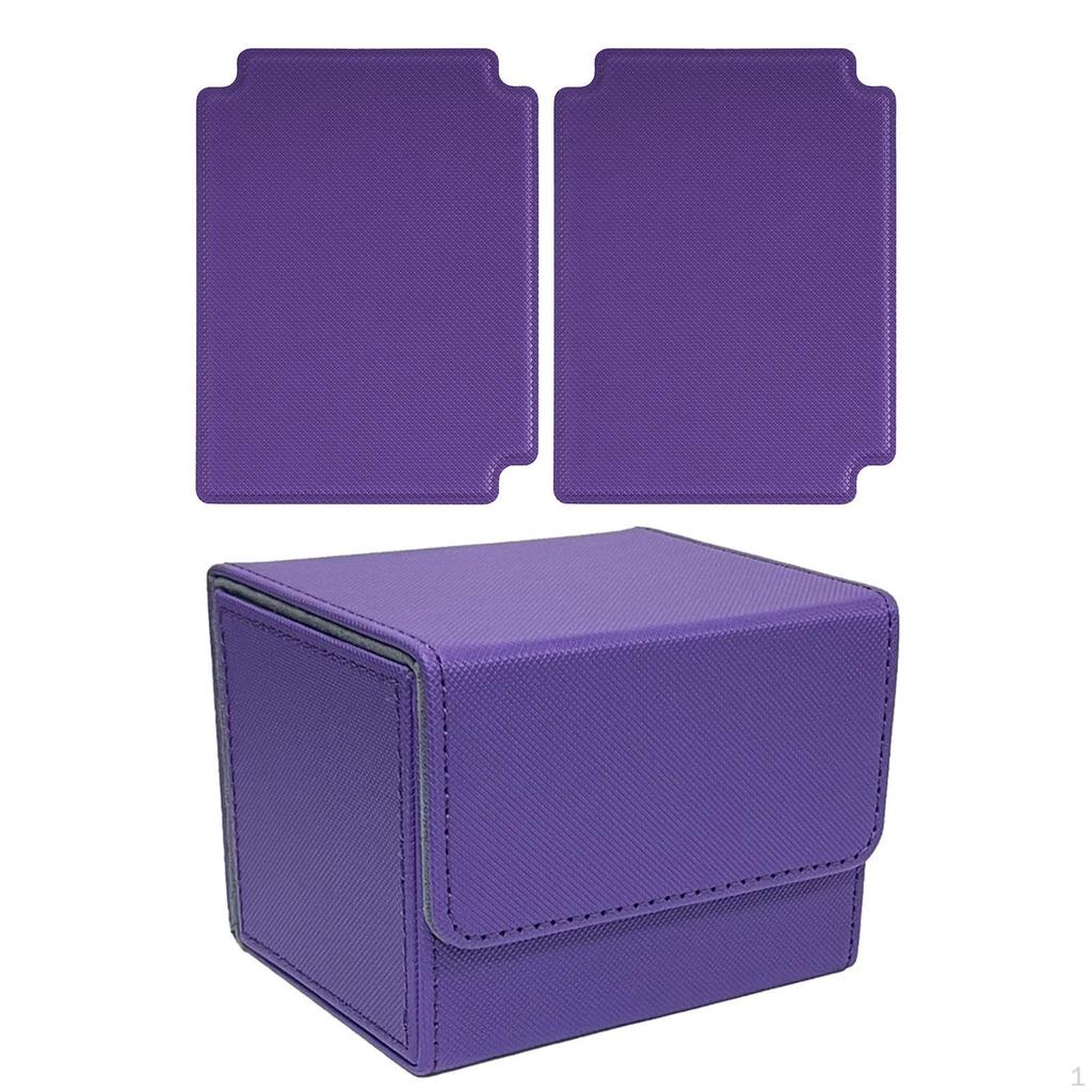 Scatola Mazzo Carte Custodia Carte Protettore Premium Custodia con Sleeves