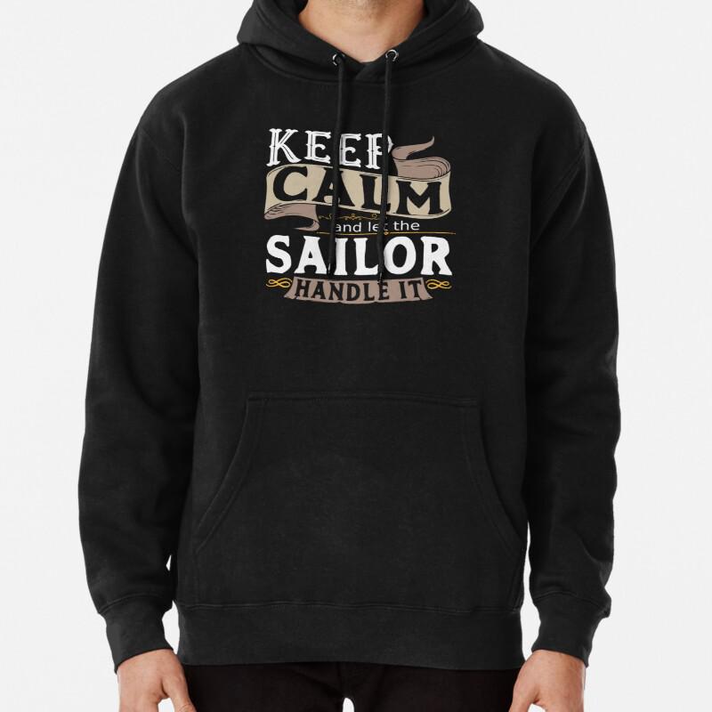 Keep Calm Print Hoodies Sweatshirt Men Casual Pullover Streetwear Hip