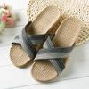 Summer Linen Women'S Slippers Flat Sandals Home Color EVA Lightweight Shoes For Women Casual Slippers 2025