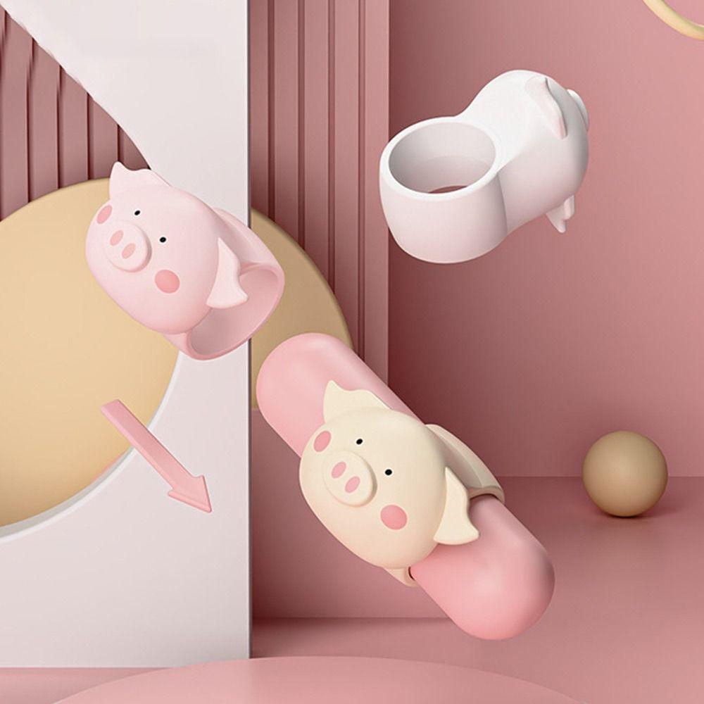 3Pcs Silicone Wall Protector Cartoon Doorknob Bumper Pad Cute Door Stopper  for Bedroom