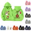Children's Short Sleeve Printed T-Shirt with Round Neck, Casual Everyday Top for Boys and Girls