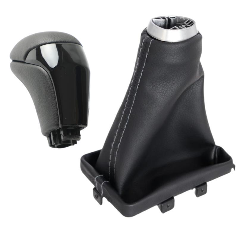 Manopla de Câmbio Automático Para Toyota Highlander Land Cruiser Prado Styling de Carro Couro Alavanca Seletora Cobertura de Fole Caixa