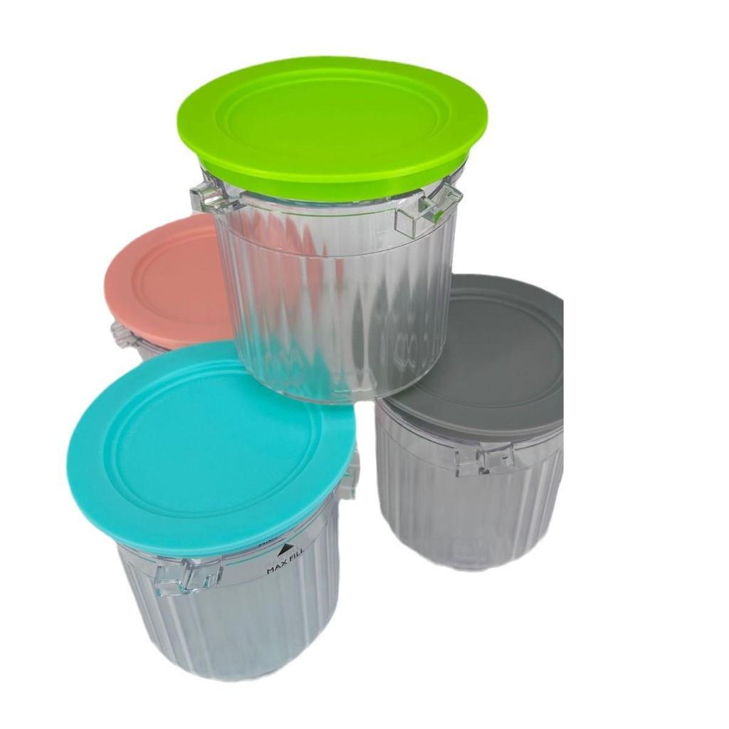 4-Piece Ice Cream Cup Set for Ninja Creami Breeze NC100/NC200 Maker