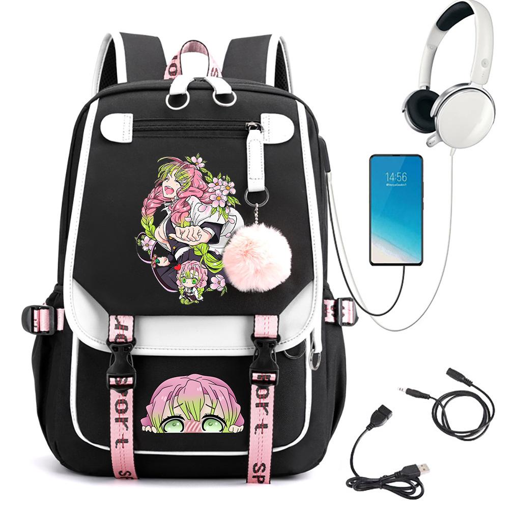 School Bag Large Capacity Travel Bag Animation Cartoon Printing Peripheral School Bag Computer Bag