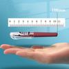 5PCS Mini Gel Pens 0.5mm Quick Dry Black Inks Short Pocket Size Gel Pen For Writing Journaling Office School Supplies