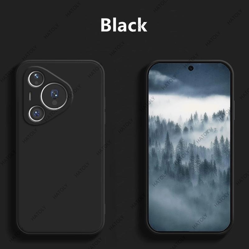 Liquid Silicone Case For Huawei Pura 80 Pro For Huawei Pura 80 Pro Cover TPU Shockproof Protective Phone Cover Pura 80 Ultra 5G