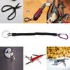 For Women Hiking Fishing Lanyards Spring Elastic Rope Spring Key Cord Anti-lost Phone Keychain
