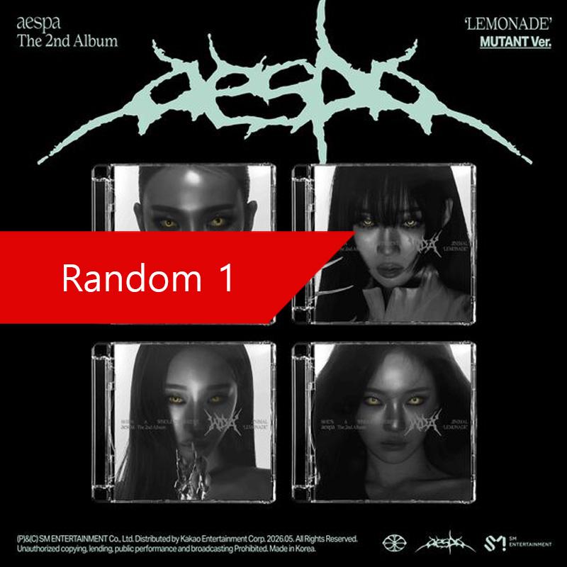 [ПРЕДЗАКАЗ] aespa – Второй альбом LEMONADE (МУТАНТ Вер.) Random 1pcs
