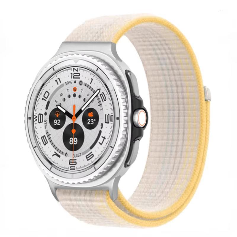 Official Nylon Loop Strap For Samsung Galaxy Watch 8 40mm 44mm Metal Connecting Bracelet Galaxy Watch 8 Classic 46mm Wristband