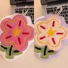 1Pc 22x24cm Coral Fleece Money Flower Hand Towel Hanging Kitchen Bathroom Water Absorption Quick Drying Wiping Towel