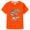New Game Super Kitties Kids T-shirt Summer Cotton Short Sleeve Tops Y2k One Piece T Shirt for Kids Boy 10 Years Girls Clothes Anime T-shirt