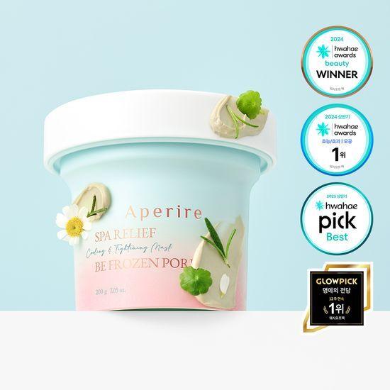 Aperire Spa Relief Be Frozen Glacier Toe Pore Mask, 200g