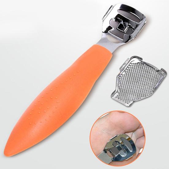 Cosmetic Tool Corn Pedicure Foot File Callous Remover with 10pcs Blades