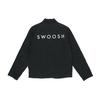 Nike Sportswear Swoosh Embroidered Cotton Jacket Men Outerwear Black DM1247-010