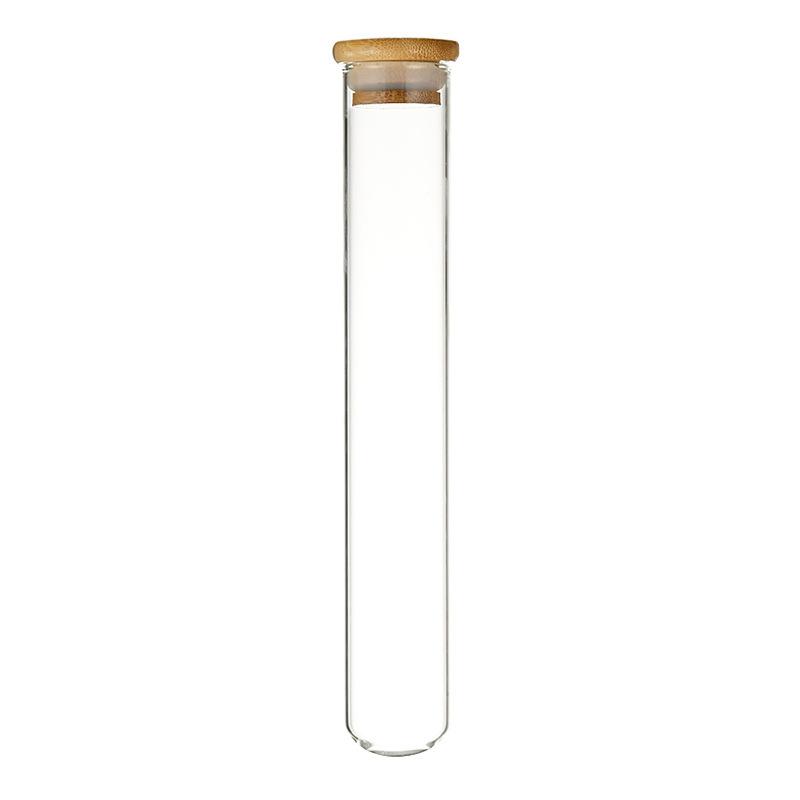Glass test tube display, tea storage, transparent sealed jar, coffee beans, milk tea shop, restaurant bar supplies, sealed bottle