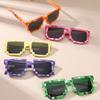5 Pairs of Colorful Cute and Cool Fashion Glasses for Men and Women - Suitable for Parties, Pranks and Gatherings