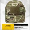 Men's Camouflage Sunshade Tactical Baseball Cap - Foldable, Velcro, Sun Protection, and Ideal for Outdoor and Fishing Activities.