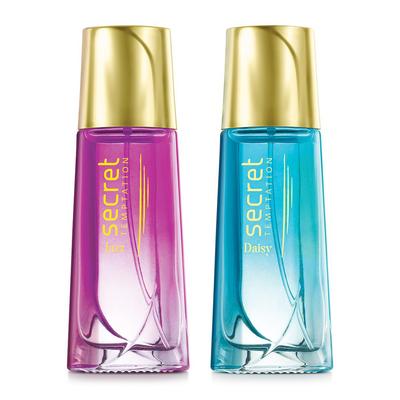 Set de agua de perfume Jazz y Daisy (2 x 30 ml), Set de Eau de Parfum Jazz and Daisy, Tentación Secreta