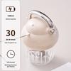 Garlic Pounder with Ergonomic Non-Slip Handle Chopping Vegetables Herb Masher Garlic Crusher Kitchen Tool
