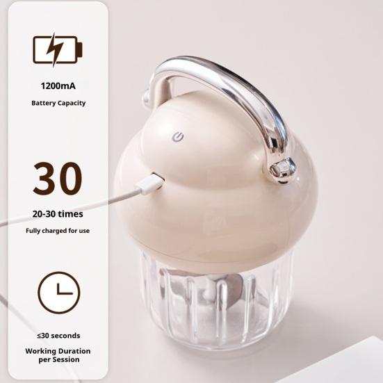 Garlic Pounder with Ergonomic Non-Slip Handle Chopping Vegetables Herb Masher Garlic Crusher Kitchen Tool