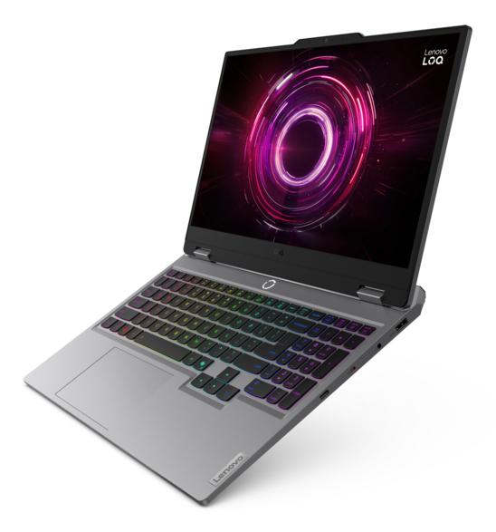 Laptop Lenovo LOQ 15AHP10 FHD / AMD Ryzen 5 220, 16 GB RAM, 512 SSD, GeForce RTX 5050 DLSS 4, Windows 11 Home, Gray