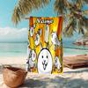 Personalized customized proof beach towel with The Battle Cats pattern - soft, absorbent,quick-drying,perfect swimming,camping&bathing