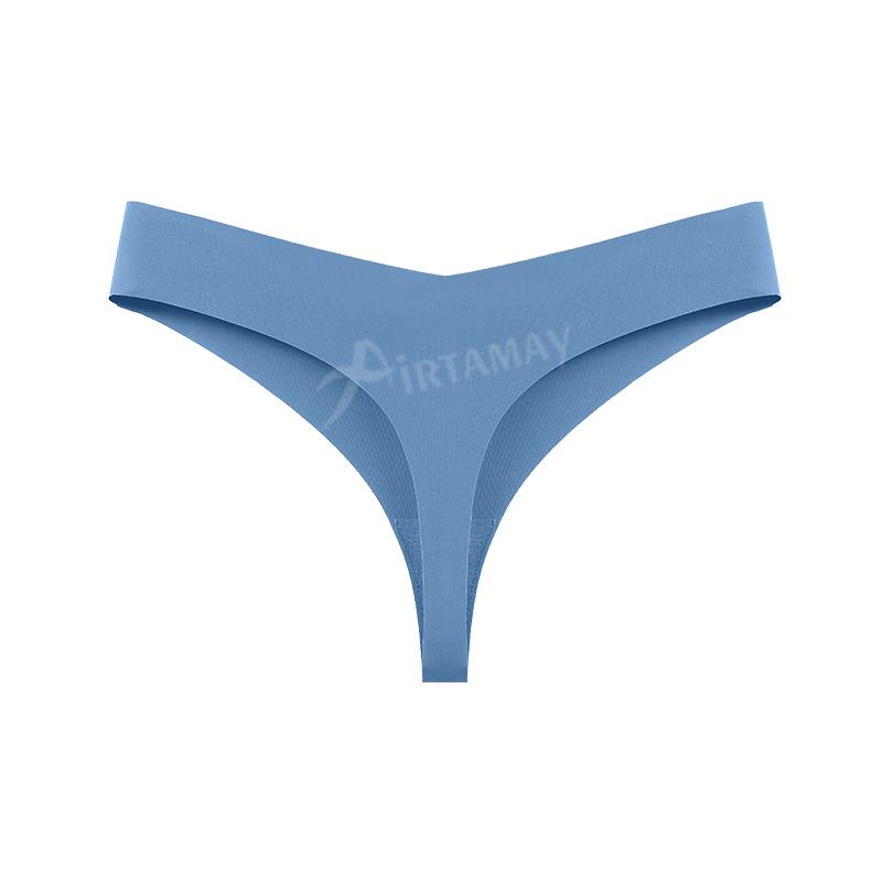 Cross-Border European & American Seamless Yoga Thong: Breathable, Sexy, Plus Size Women's Sports Panties