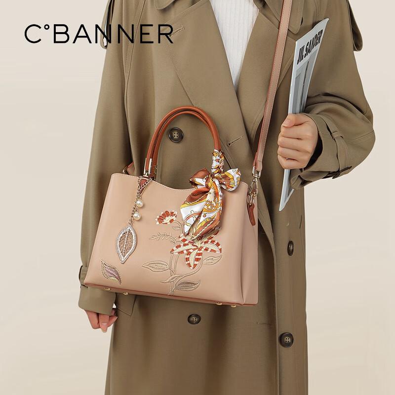 C.BANNER Women's Leather Handbag