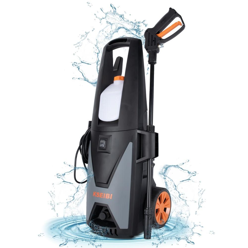 High Pressure Washer 1850W 135 Bar - Powerful Electric Cleaner High Pressure Cleaning Machine for Cars Fences Driveways Patios Home Cleaning.